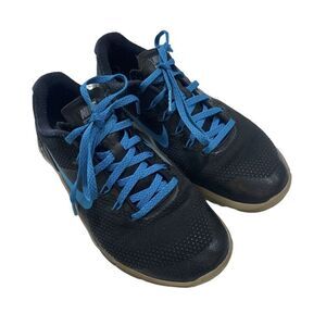 Nike iD Metcon 4 AR5136-991 Black/Blue Cross Training Shoes Sneaker Women SZ 7.5